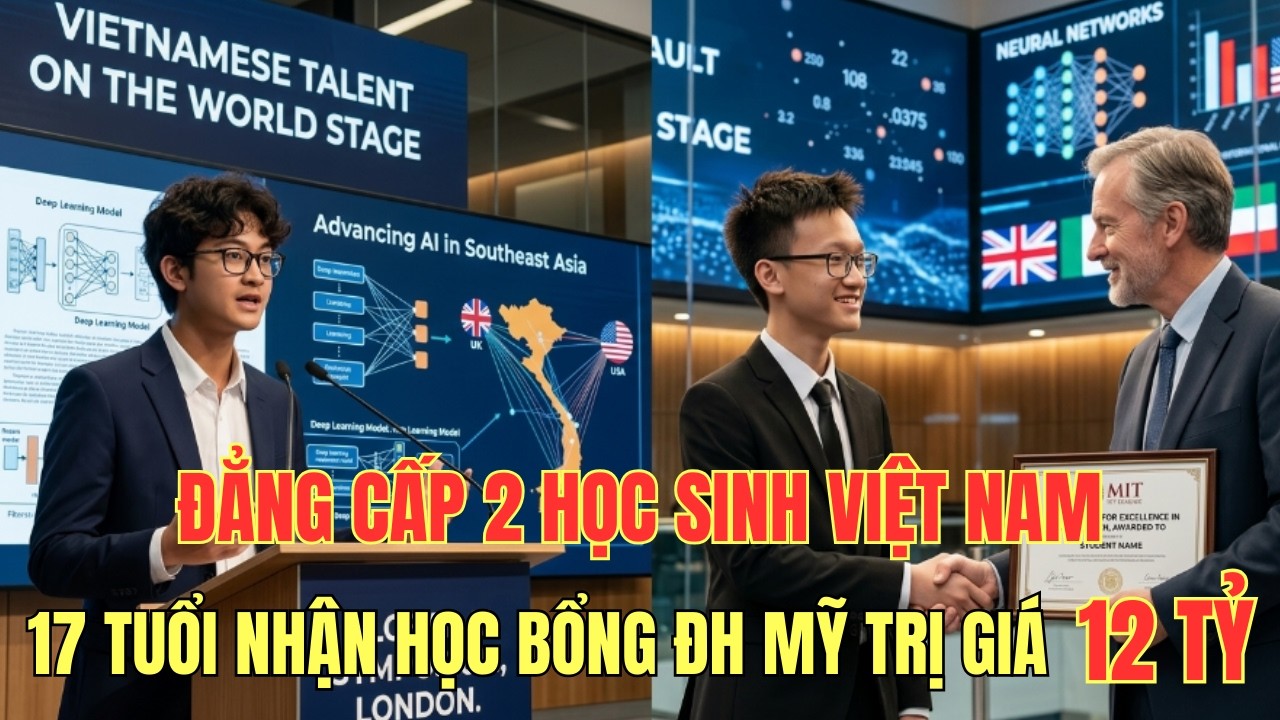 Trí Tuệ Việt Vươn Tầm Thế Giới: 2 Nam Sinh Gây Chấn Động Chinh Phục Đại Học Top 6 Mỹ