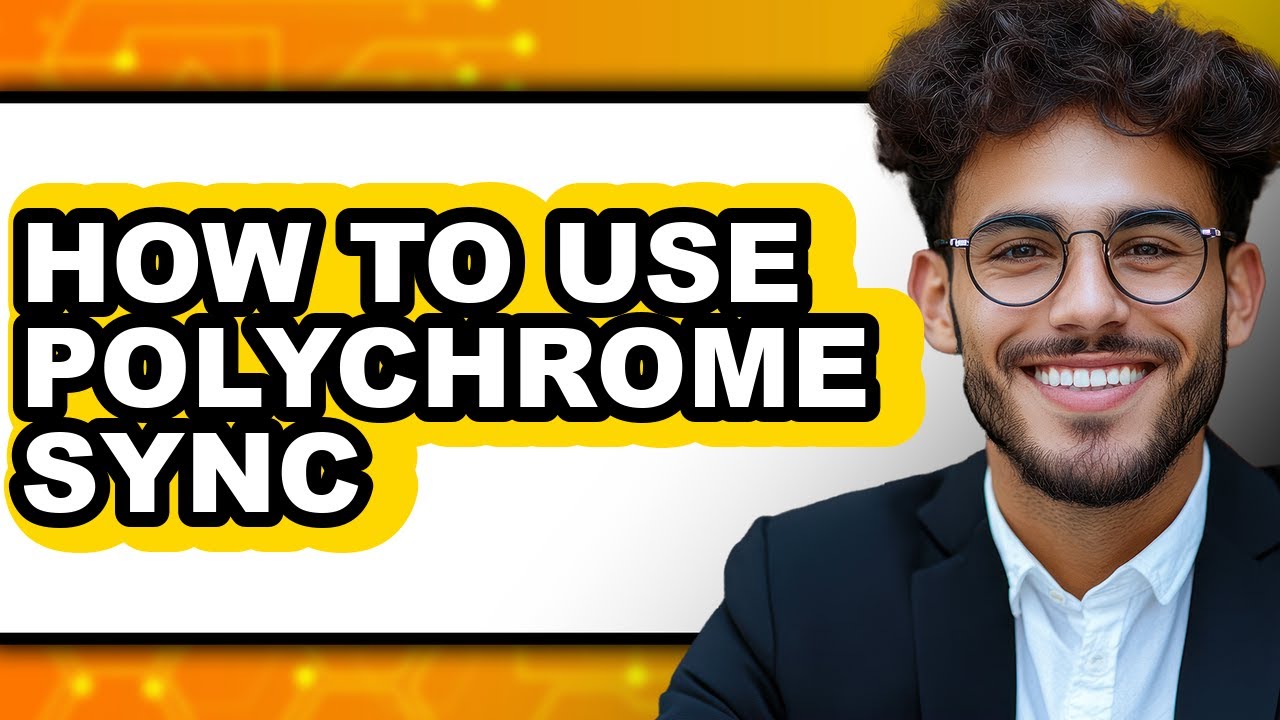 How to Use Polychrome Sync - Step by Step