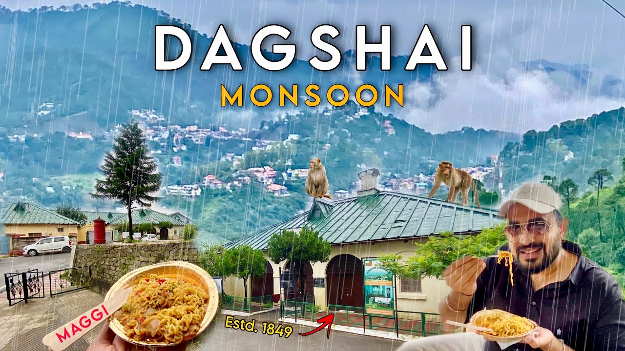 Dagshai in Monsoon | Dagshai Village | Sadar Bazaar | Pahadon wali Maggi | Himachal in Monsoon
