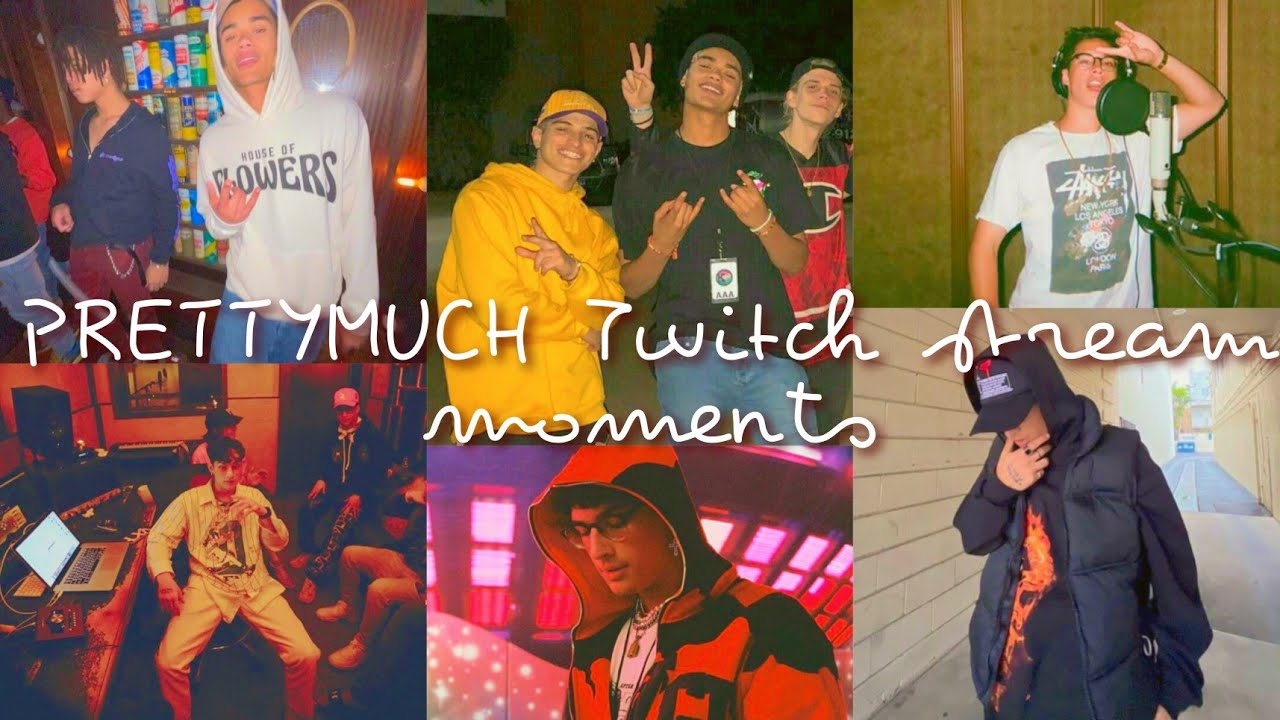 My favorite PRETTYMUCH Twitch live stream moments pt.3
