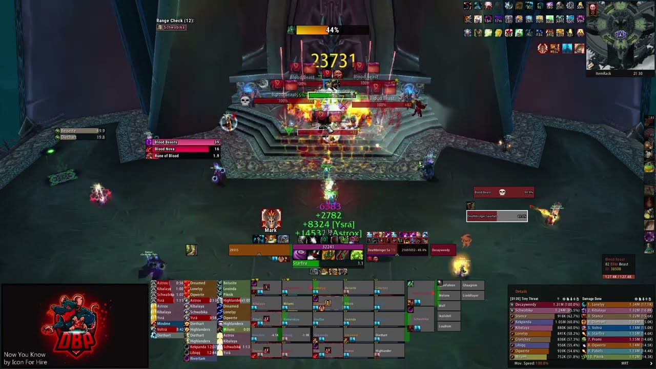 Der blutige Pfad - SPEEDRUN ICC25 0% 1:18:03 (Boomkin POV)