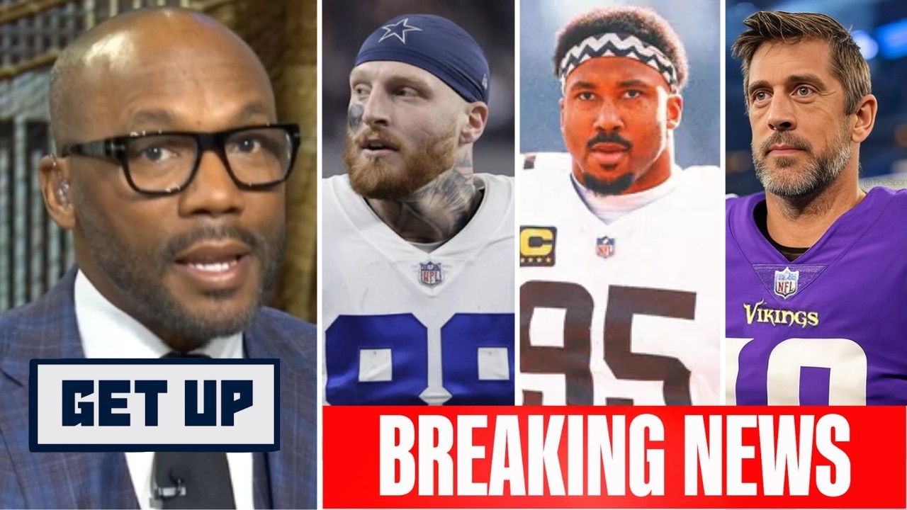 GET UP| Rodgers Vikings’ starting QB next season, Browns trade Myles Garrett, Maxx Crosby to Cowboys