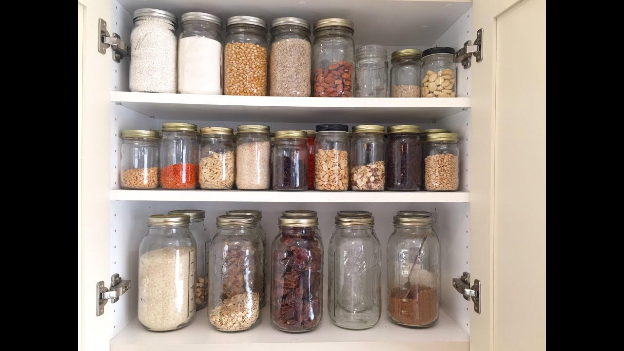 Using Mason Jars in the Kitchen | Organization