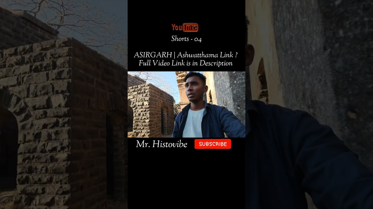 Homes  In Asirgarh fort ? | Burhanpur | Mr. Histovibe| Shorts 04