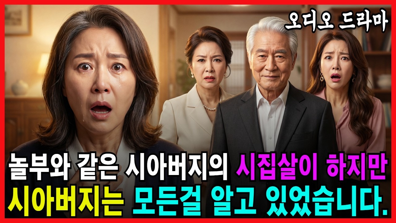 놀부와 같은 시아버지의 시집살이 하지만 시아버지는 모든걸 알고 있었습니다 [ 오디오드라마 가족사연 감동사연 며느리사연 반전사연 시아버지사연 고부갈등 시집살이 놀부시아버지 ]