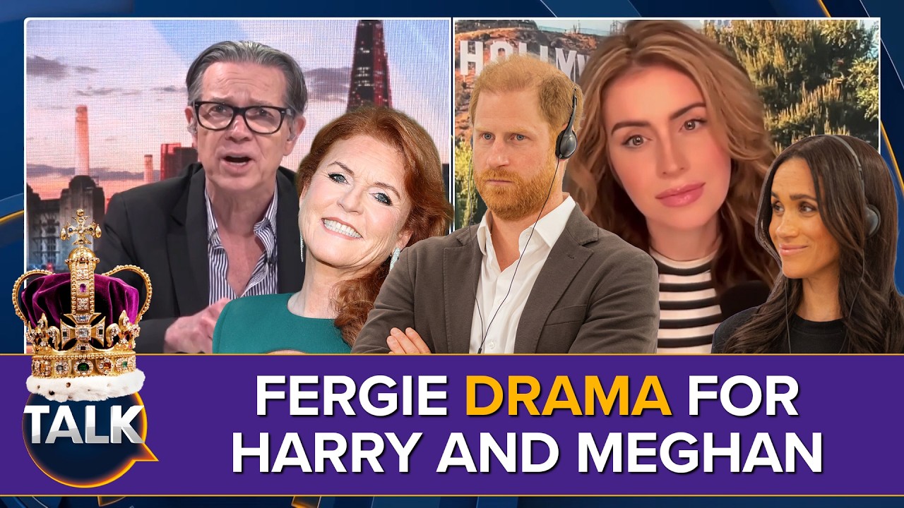 Harry And Meghan Markle 'NERVOUS' Over Possible Sarah Ferguson Book About Ex-Prince Andrew