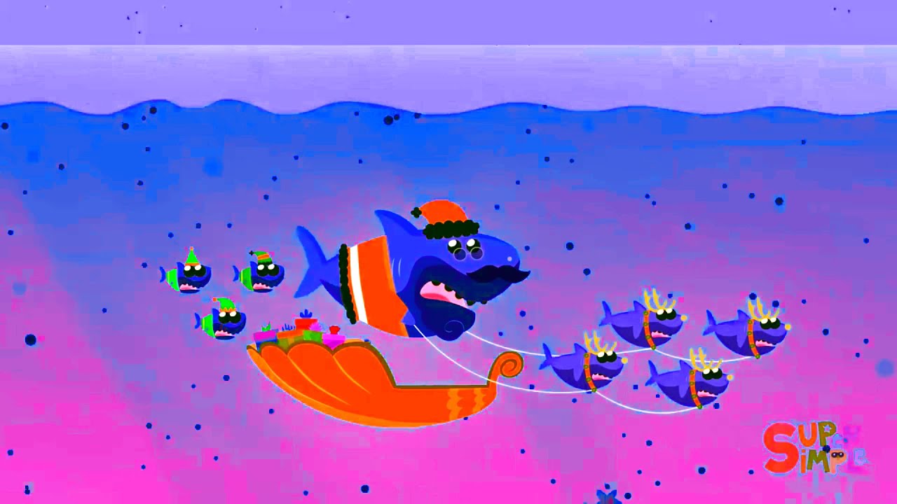 Swim Faster Santa Shark Run! NEW Finny The Shark Simple Effects:- (Sponsored by Preview 2 Effects)