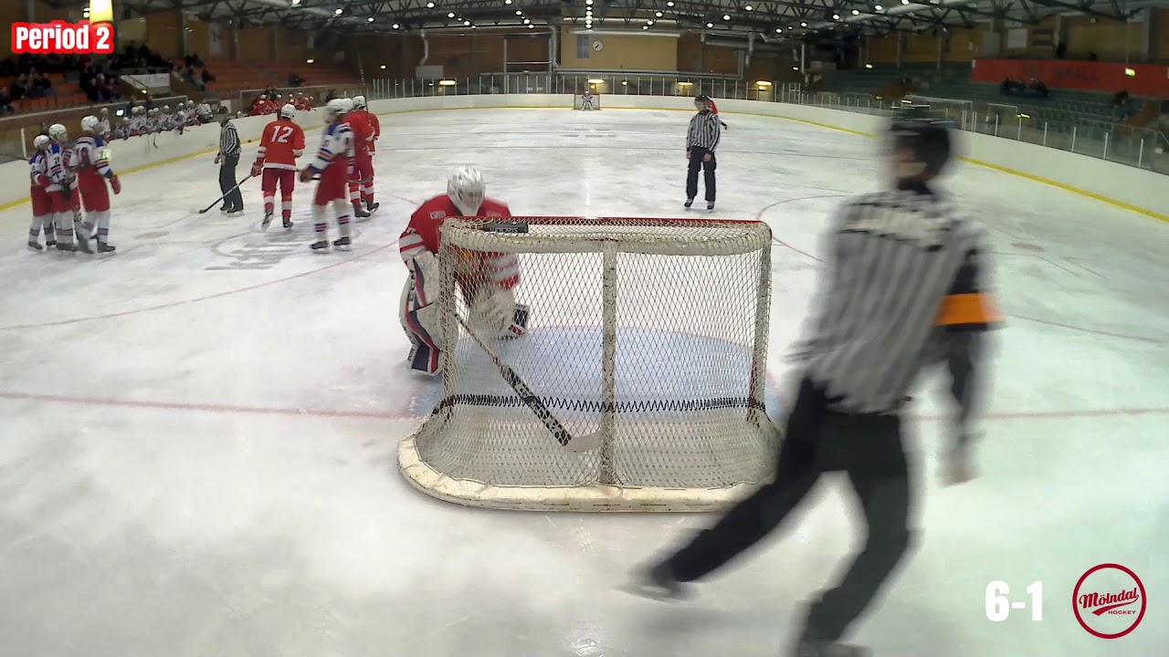 J18 Mölndal vs Hovås 9-2 2018/10/10 Åby Ishall