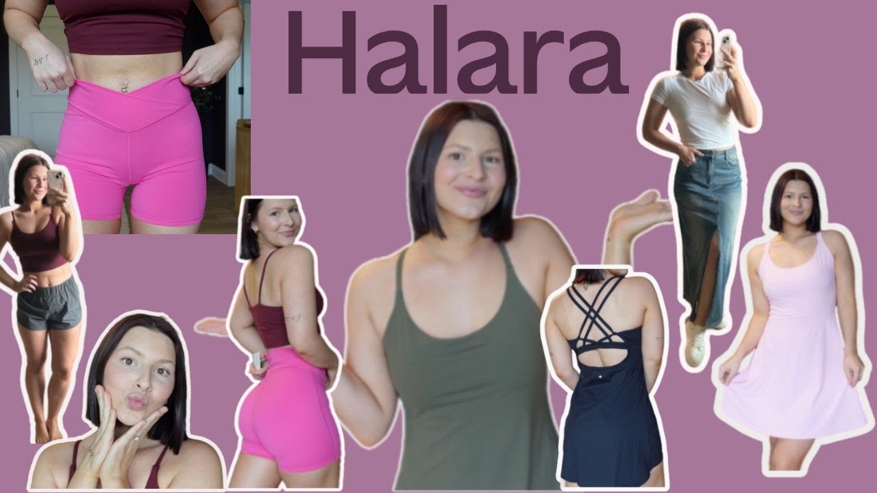 Halara Tennis Dress & Activewear Try on Haul!