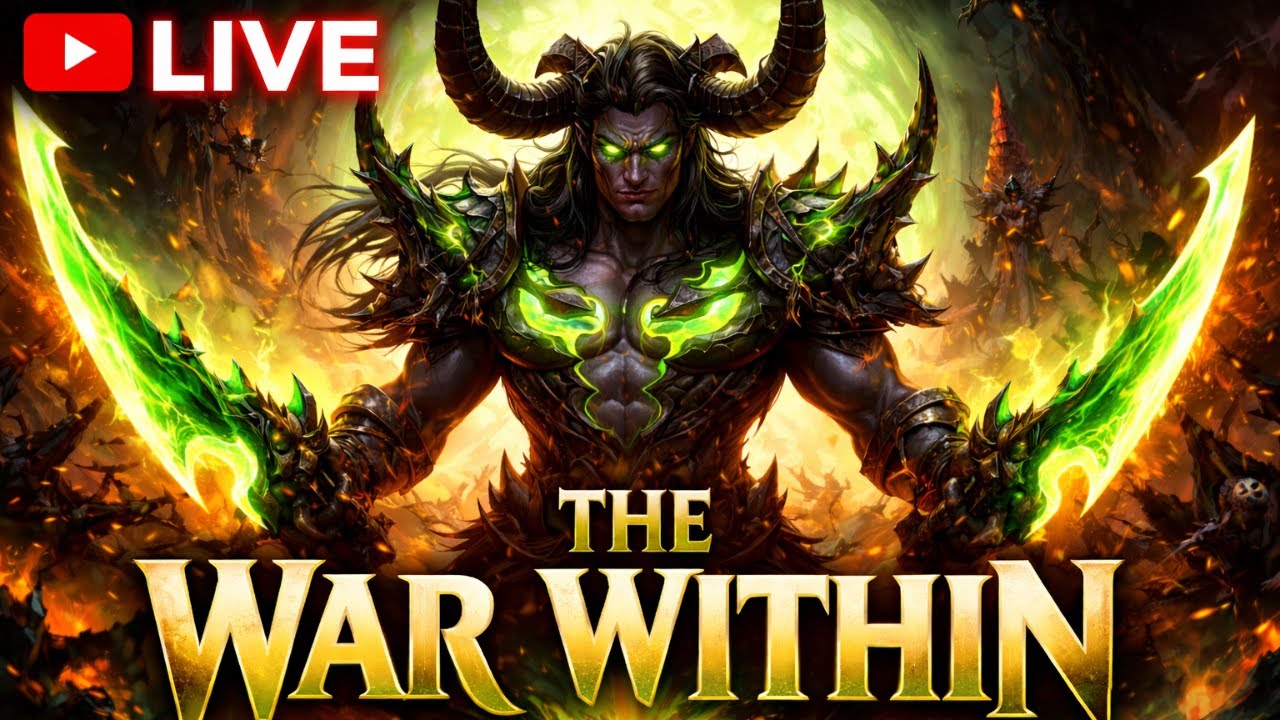 🔴Blood Elf Devourer Demon Hunter Dungeon Leveling 🔥 | WoW The War Within LIVE