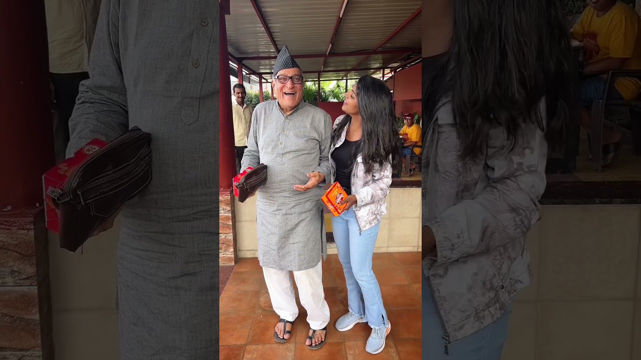 Great Bhet 😍 #madhuripawar #mohanagashe #greatperson #greatactor #greatbhet