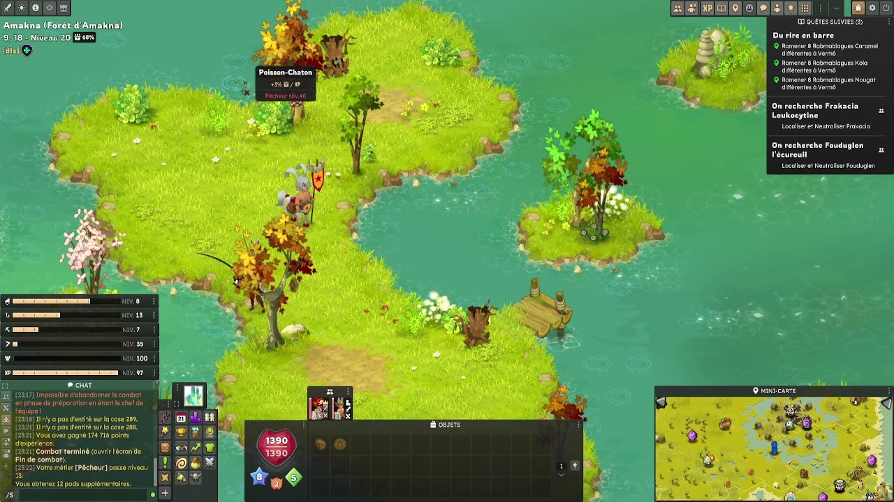 [Dofus/FR] J-12: Aventure/débutant sur Imagero, Iop LvL97 build AIR. En mode pepouze.