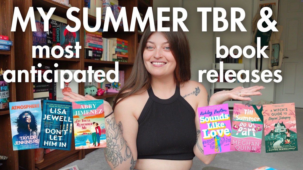 my summer tbr☀️🍓🦋 + anticipated book releases im dying to read👀📚