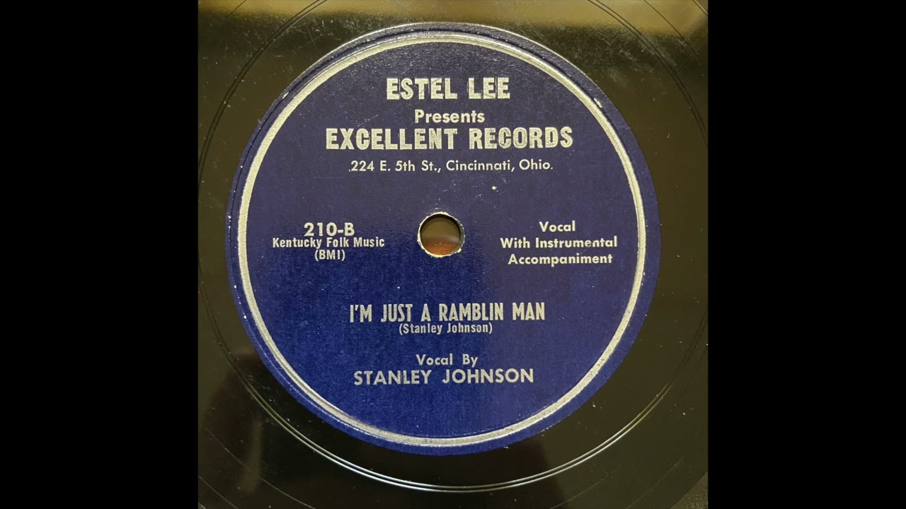 Hillbilly 78 Stanley Johnson - I'm Just A Ramblin' Man