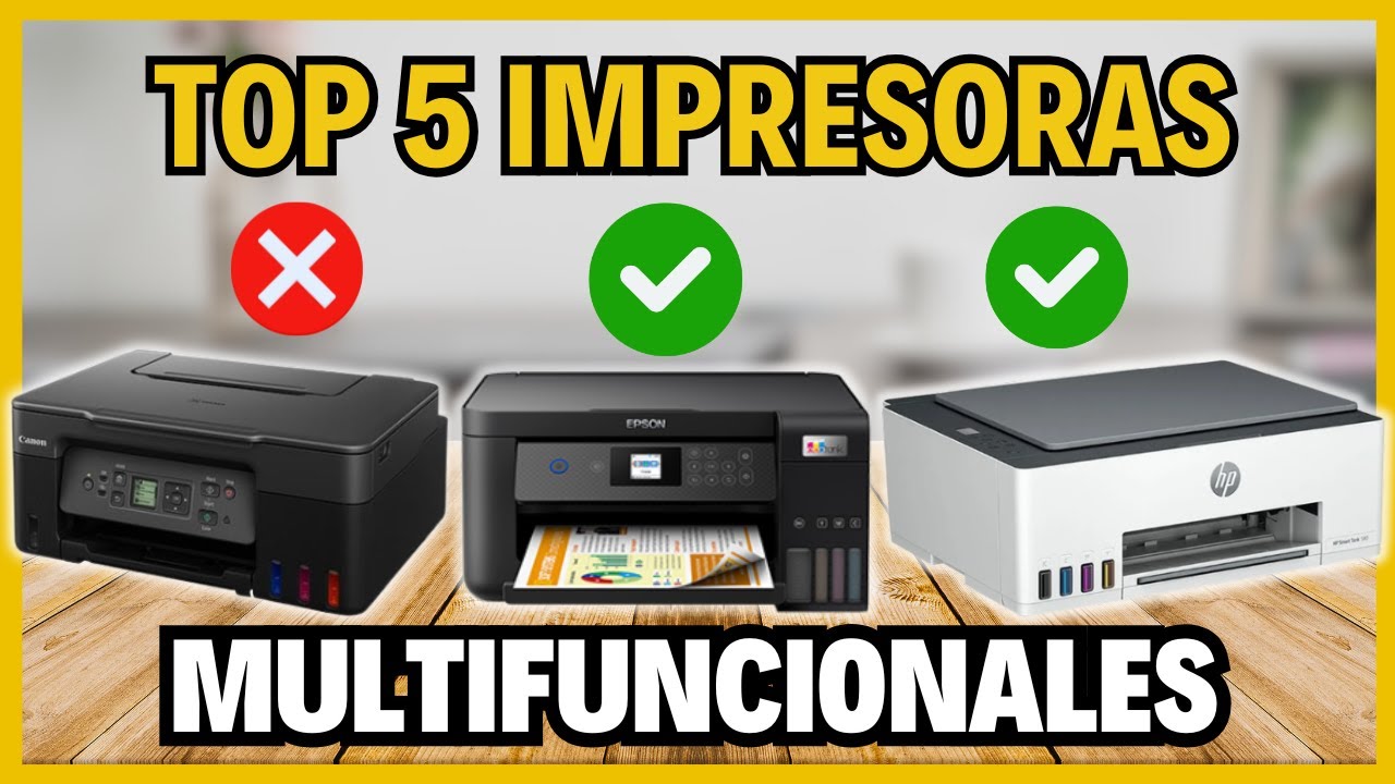 🖨️ Impresoras multifuncionales RECOMENDADAS 2026 para casa o negocio [NO Compres una sin ver Esto]