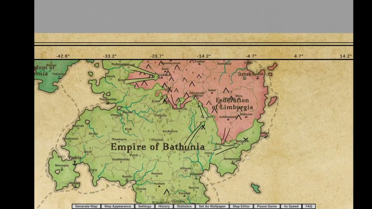 Messing Around on Fantasy Map Simulator