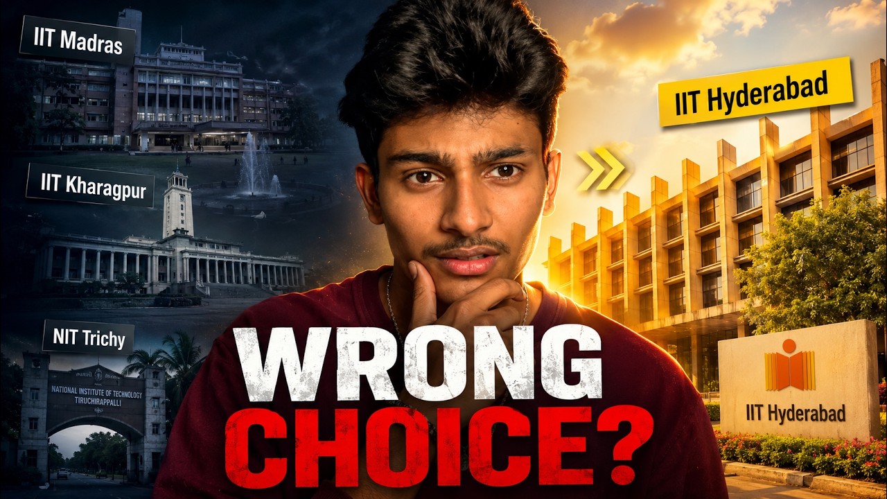 I Chose IIT Hyderabad Over IIT Madras & Kharagpur. Was I Wrong?