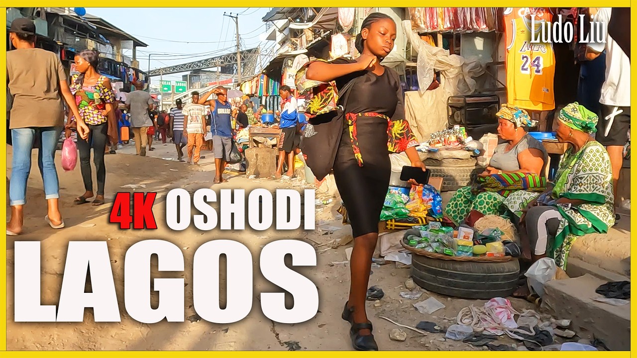 THIS ! is what you see in the streets of LAGOS - NIGERIA - 4K