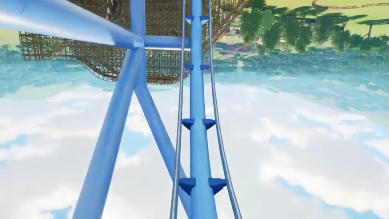 Mr. Freeze: Reverse Blast | Planet Coaster 2 Creations