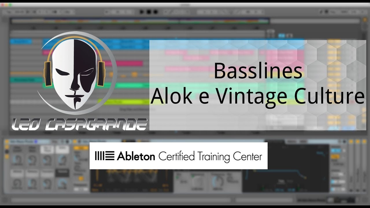 Tutorial Ableton Live - Brazilian Bass (Envelope de Filtro) - Baixo do Alok e Vintage Culture