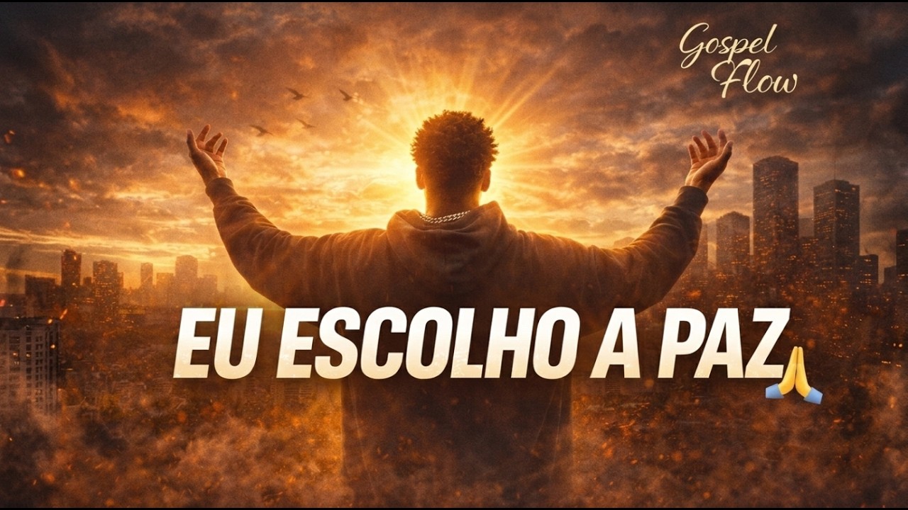 EU ESCOLHO A PAZ 🙏 | Trap Gospel Sobre Fé, Esperança e Calma em Deus