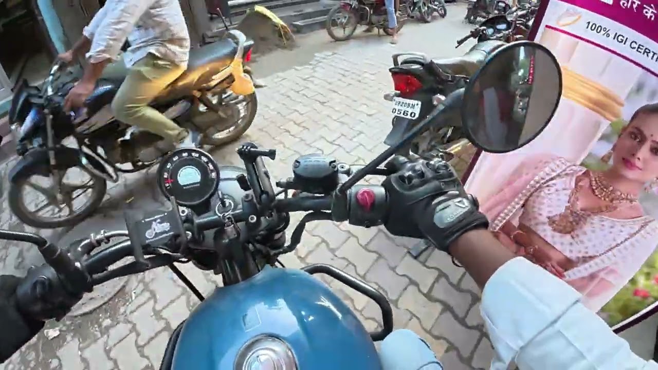 Royal Enfield Hunter | City Ride Vibe | Ghar Ka Samaan Lete Hue #royalenfield #youtubeshorts #shorts