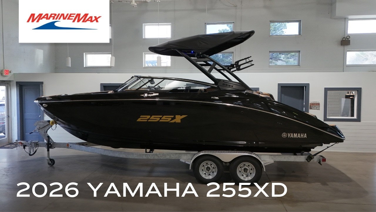 Yamaha 255XD 2026 года | Уже в продаже в MarineMax Lake Norman