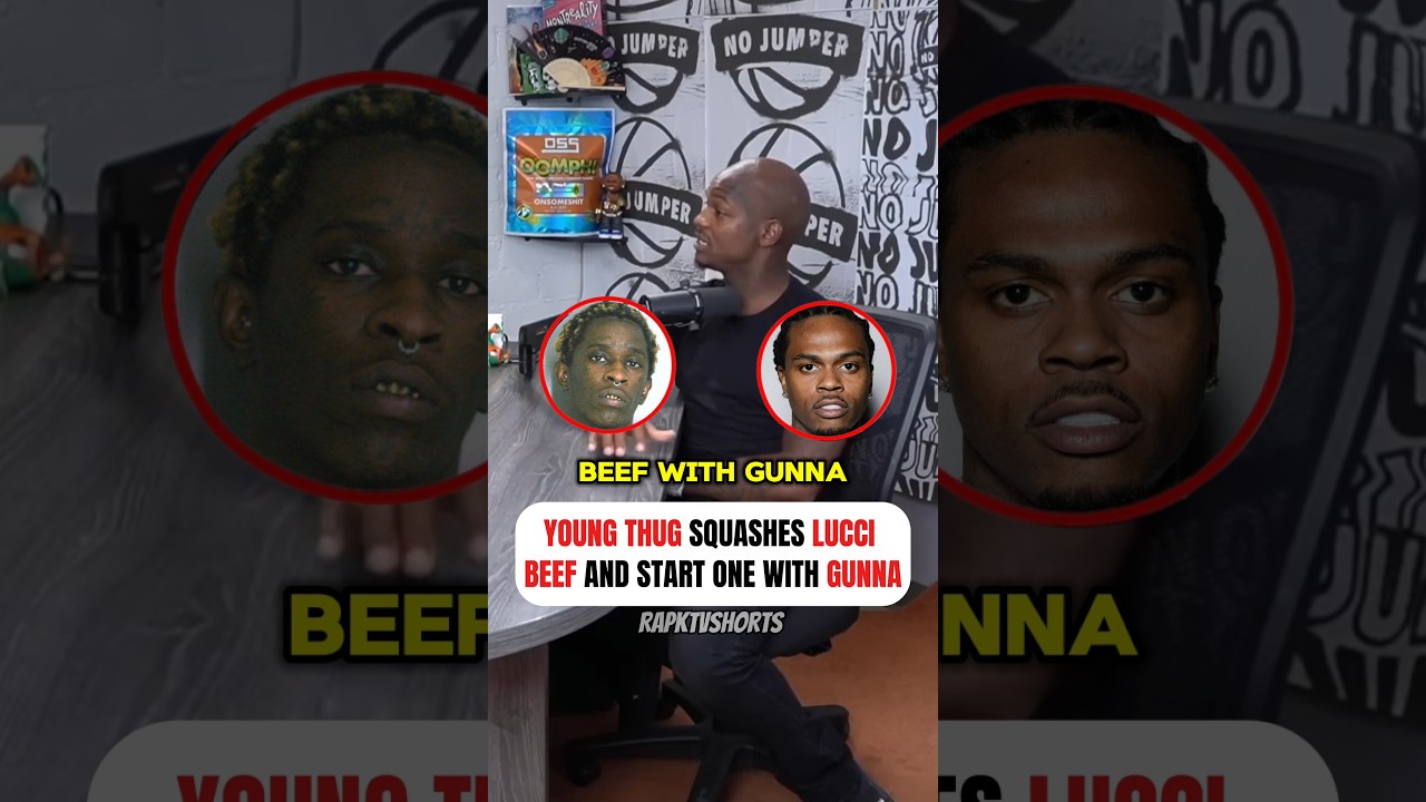 Почему Young Thug сводит концы с концами с YFN Lucci, но не с Gunna #youngthug#gunna#yfnlucci#rap