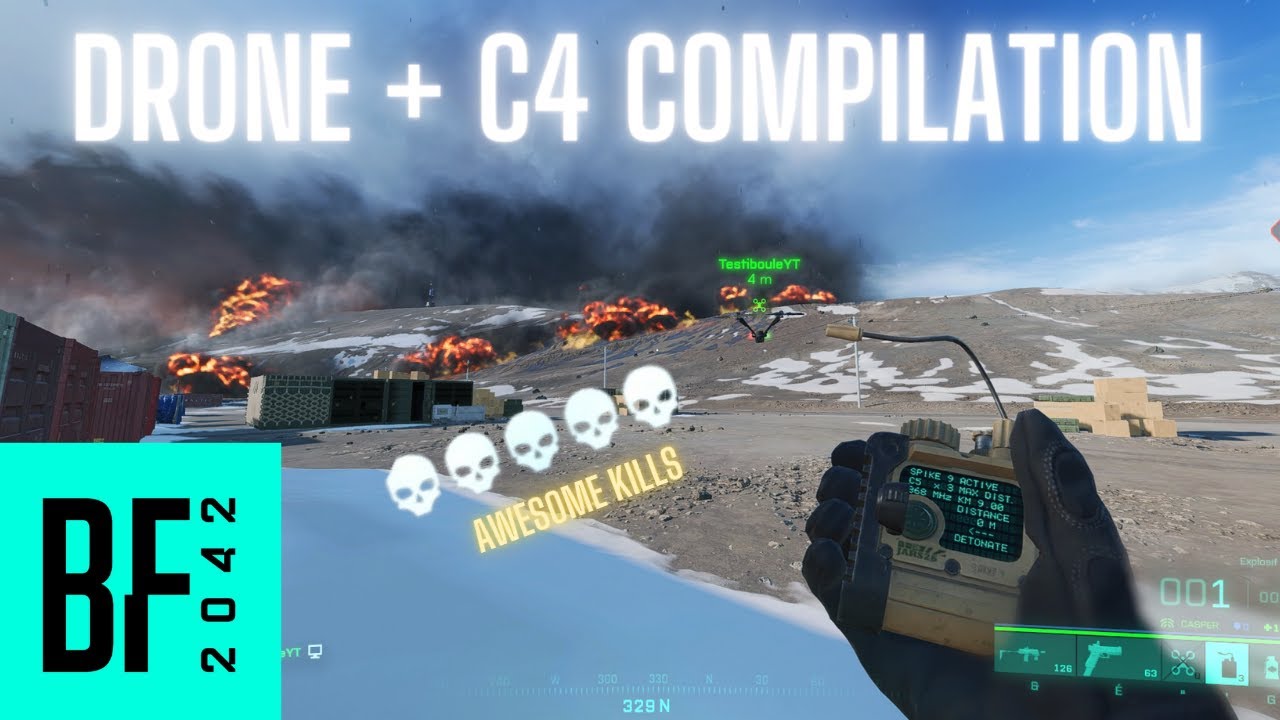 BATTLEFIELD 2042 | DRONE + C4 COMPILATION