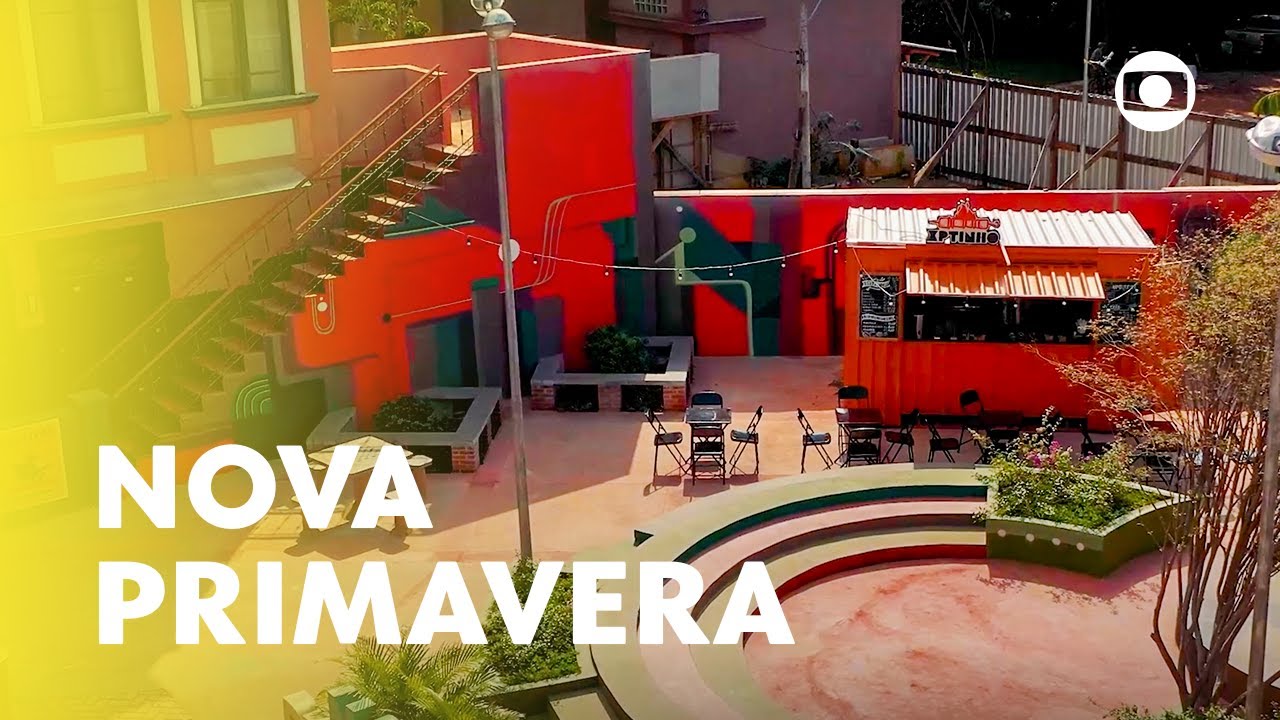 Bastidores: a incrível pintura da cidade cenográfica de Nova Primavera! | Terra e Paixão | TV Globo