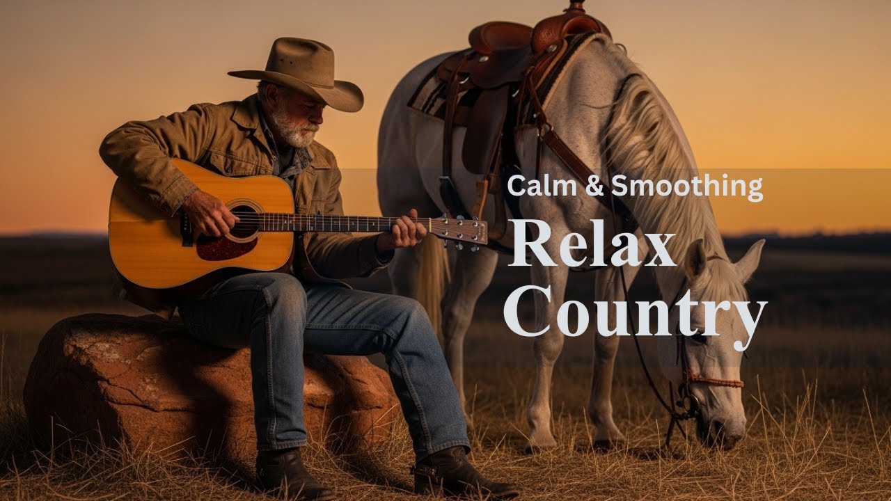 Slow Country Music for Relaxing | Classic Acoustic Country Live 24/7
