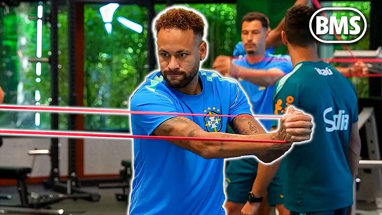 BRAZIL HIT THE GYM AFTER MOROCCO DRAW! 💪 Brazil Recovery Training 🏆 2026 FIFA World Cup