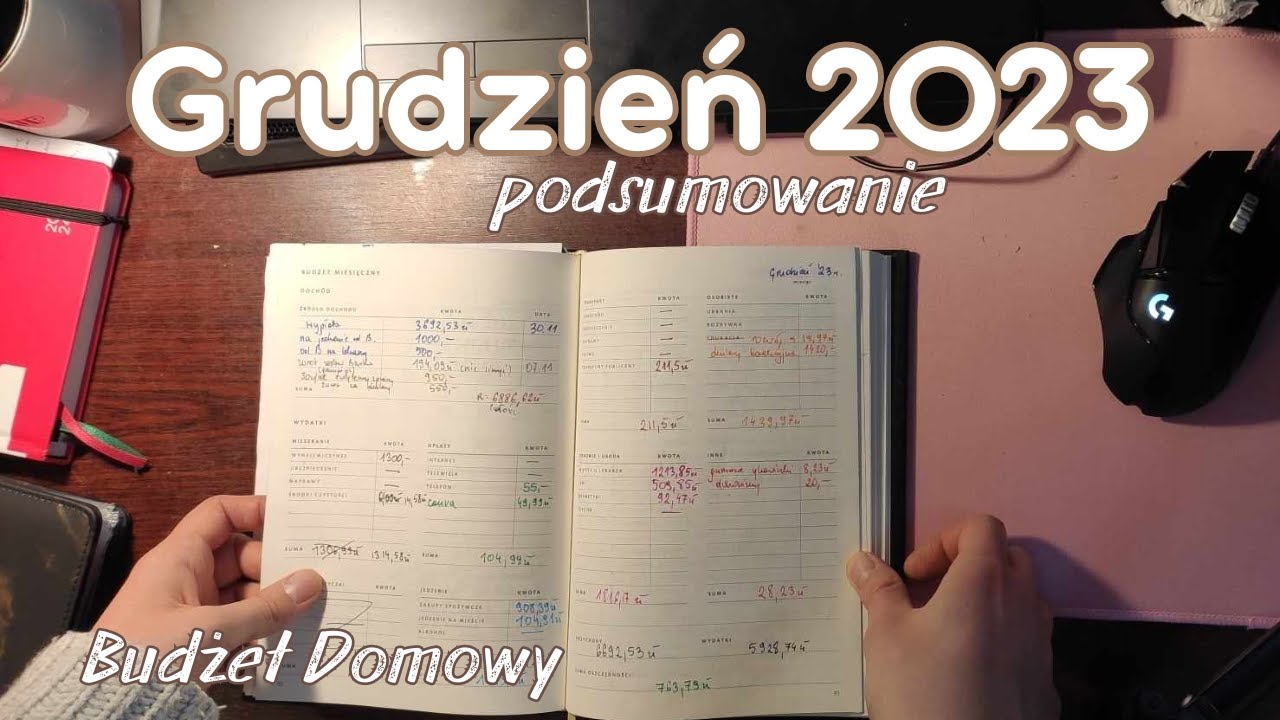 Podsumowanie Wydatków GRUDZIEŃ 2023 | budżet i domowe finanse
