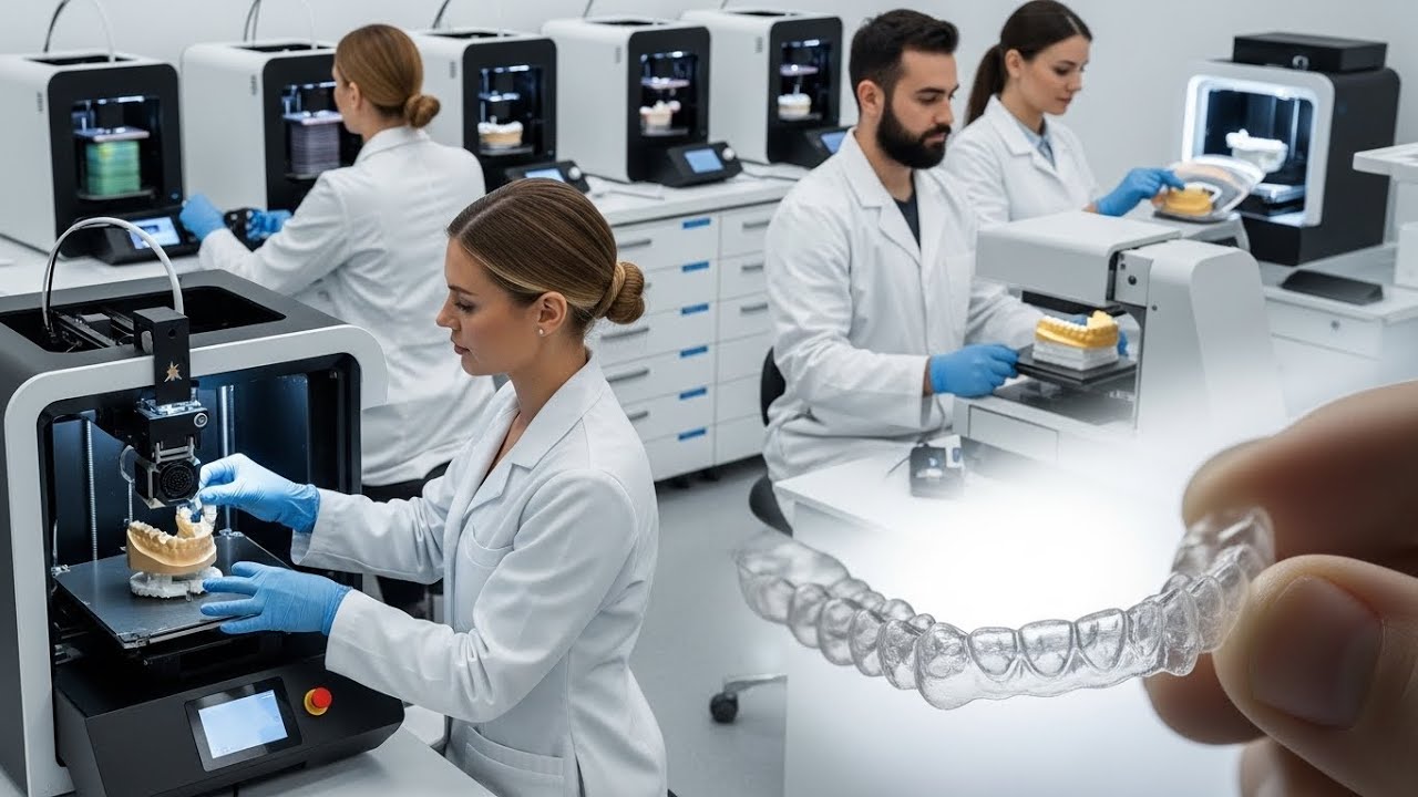 "The $8000 Smile Journey Start to Finish  Complete Aligner Manufacturing Process"