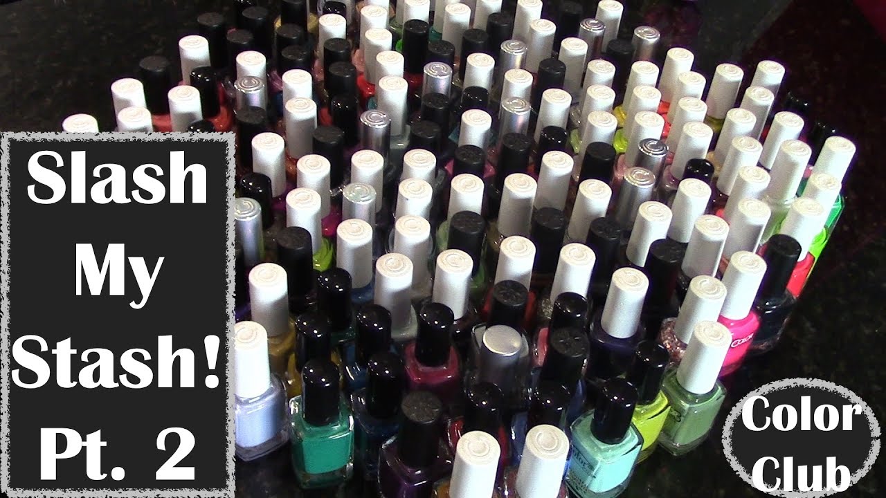 Slash My Stash | Nail Polish Destash Pt. 2 | Color Club