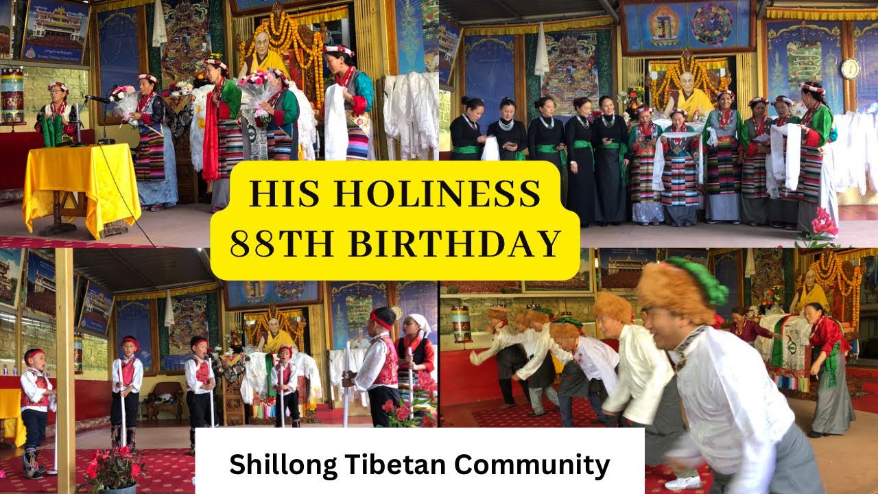 His Holiness The 14th Dalai Lama's 88th Birthday celebration in Shillong ||Day 1 & 2 ||