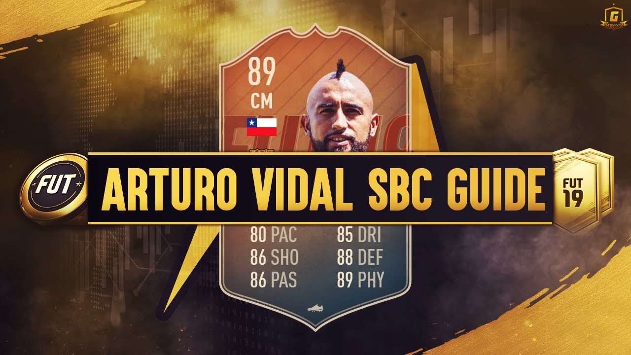 FIFA 19 Flashback Arturo Vidal SBC Guide - 89 Rated, 40k Spend