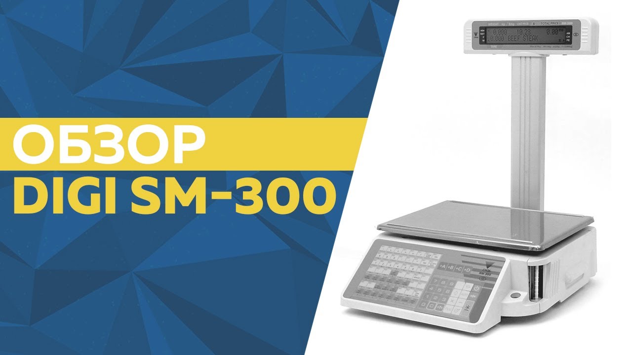 Обзор весов Digi SM-300