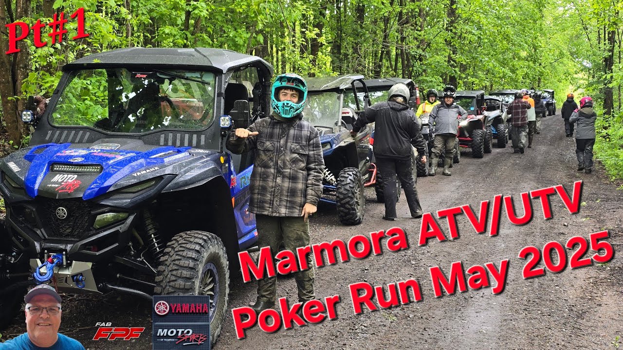 Pt#1 Marmora ATV/UTV Poker Run май 2025