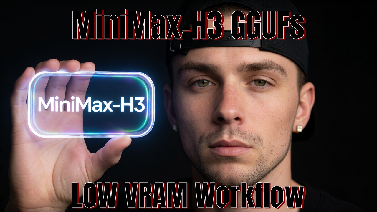 MiniMax-H3 GGUFs | LOW VRAM Workflow