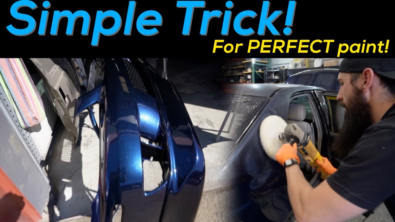 Making A Garage Paint Job Show Car Quality!