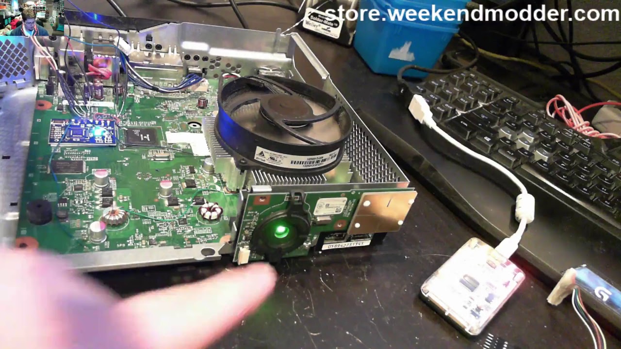Tutorial for RGHing Corona motherboard with Matrix using Muffin style install