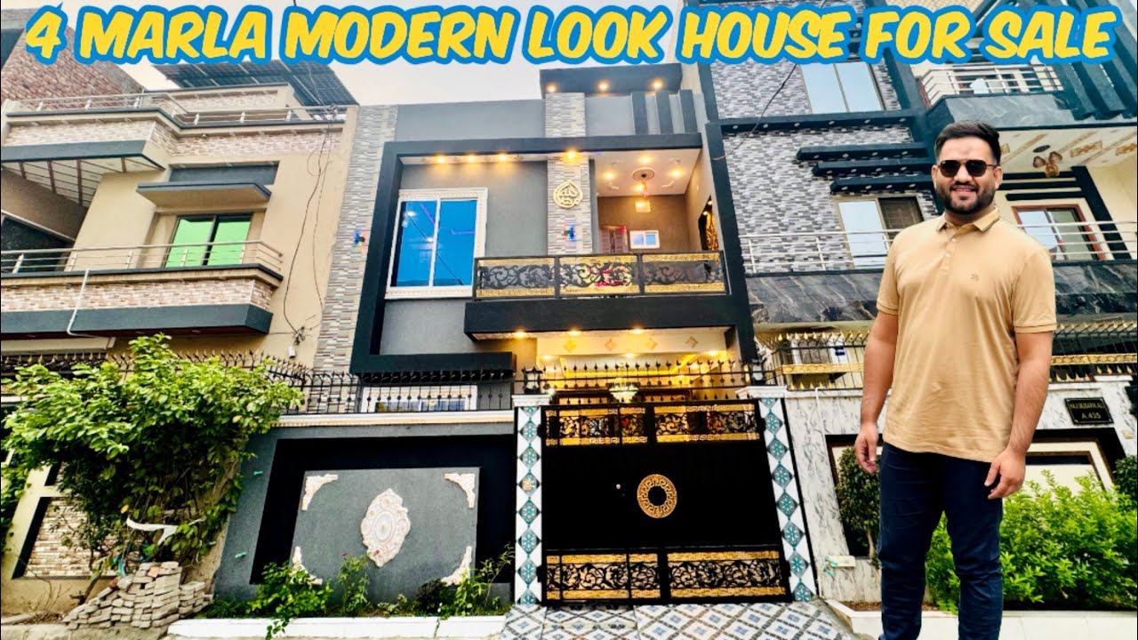 4 Marla Modern Look House For Sale In Al Rehman Garden Phase 2 Lahore.