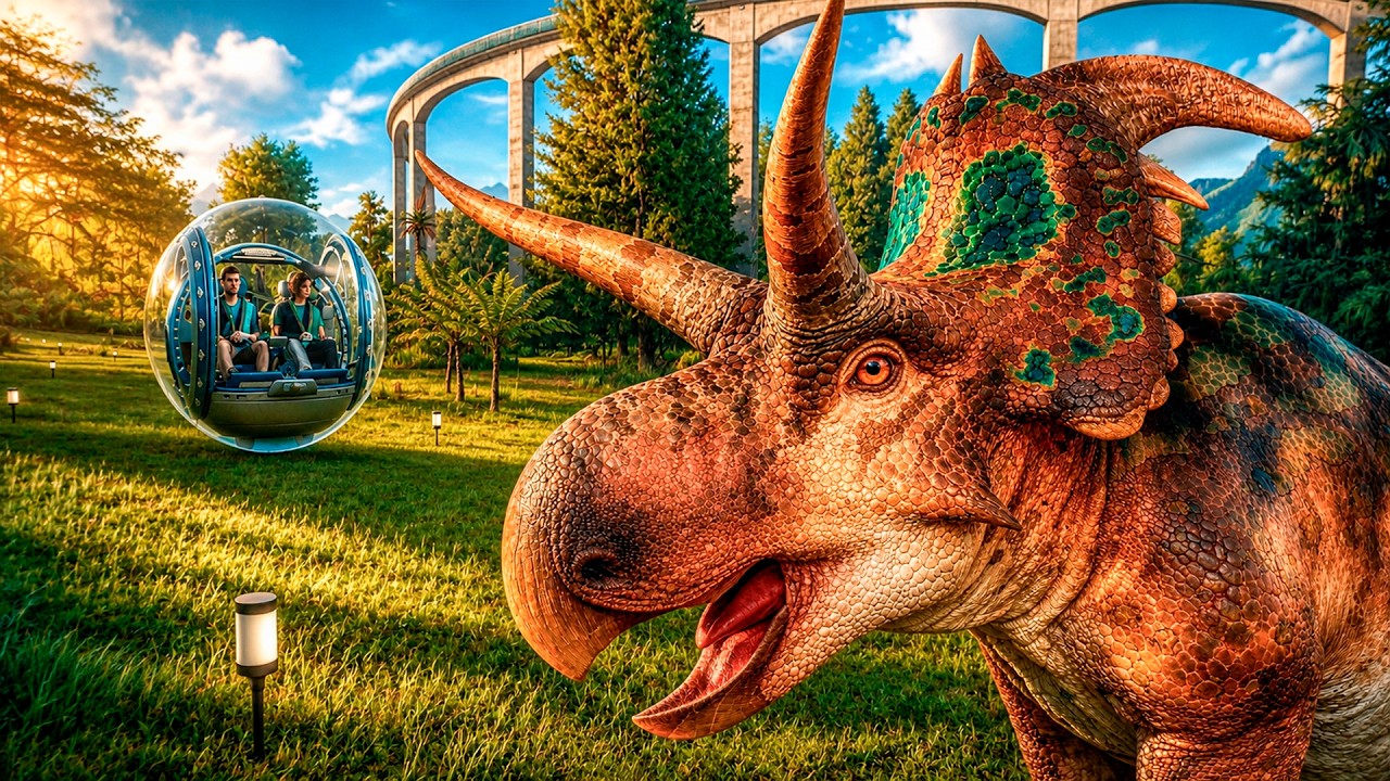 Novo Cercado com Passeio de Girosfera! | Jurassic World Evolution 3 - Ep.08