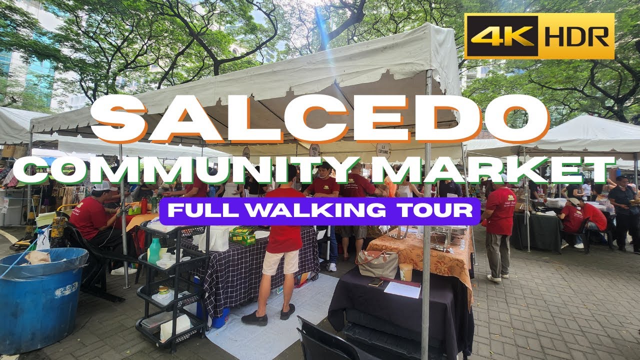 [4K] Salcedo Community Market Makati 2026: Ultimate Food & Shopping Guide