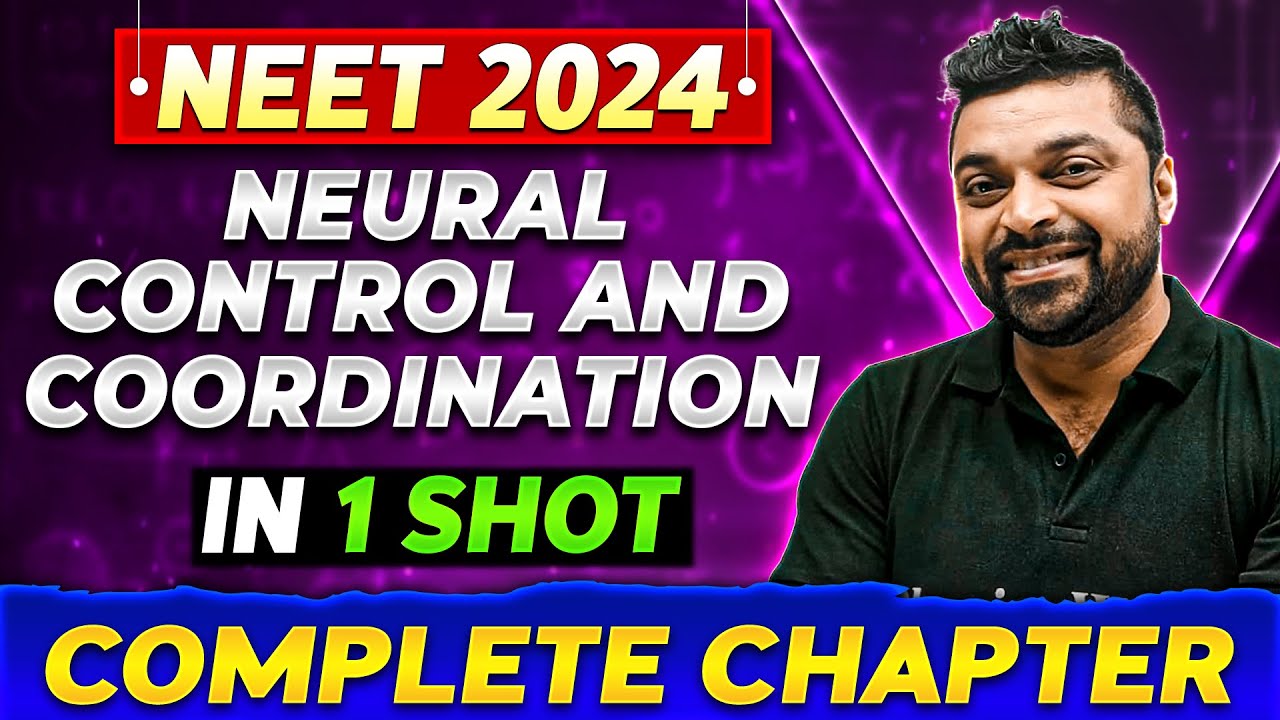 NEURAL CONTROL AND COORDINATION in One Shot | Complete Chapter of Zoology | NEET 2024
