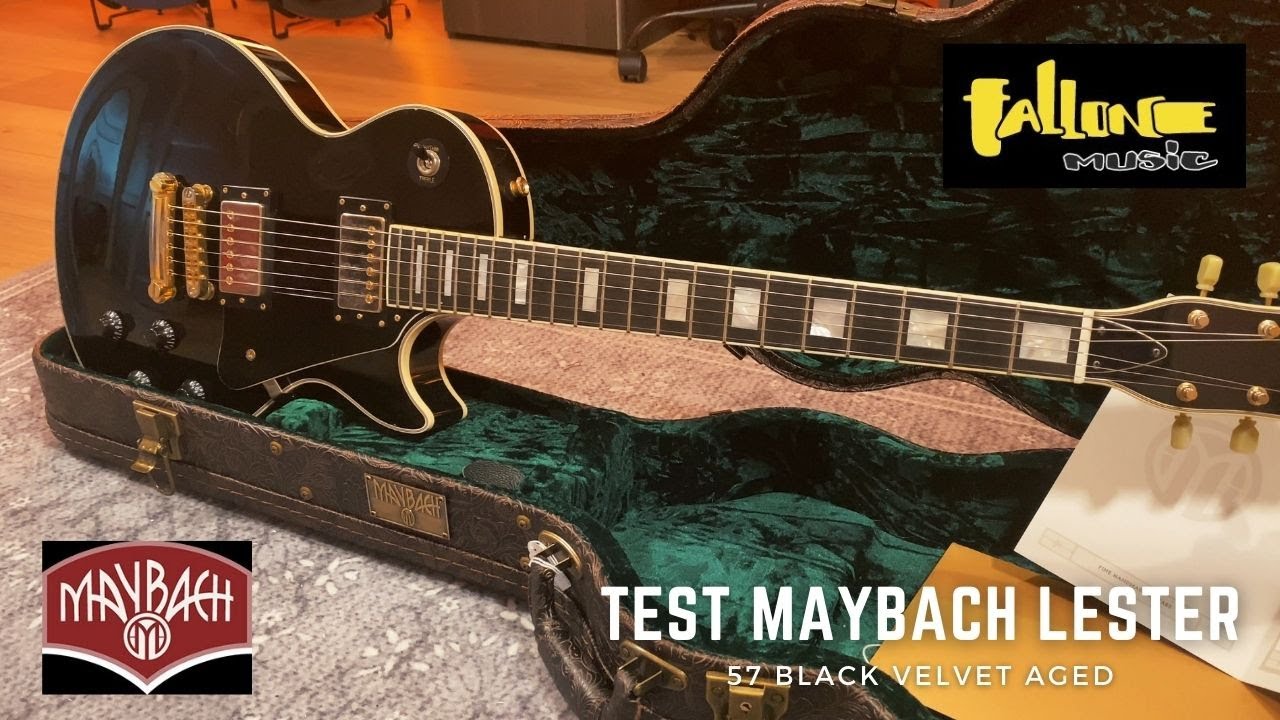 FALLONE MUSIC : Test de la Maybach Lester 57 Black velvet