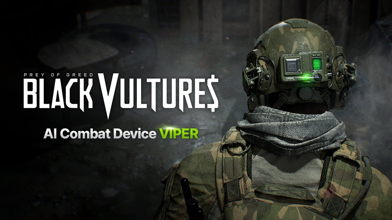 WEMADE X NVIDIA | Black Vultures: Unveiling 'Viper' the FPS AI Combat Device & In-Game Footage