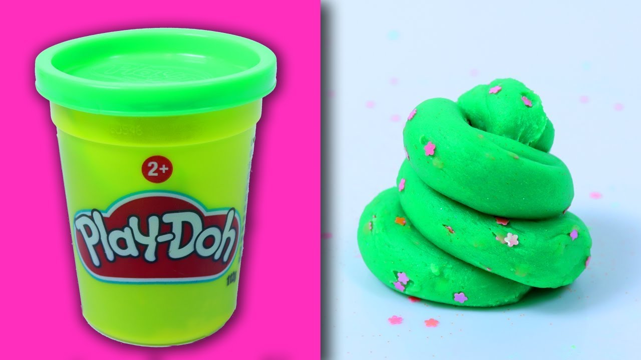 SLIME Z PLAYDOH? Testuję slime bez kleju i boraksu!
