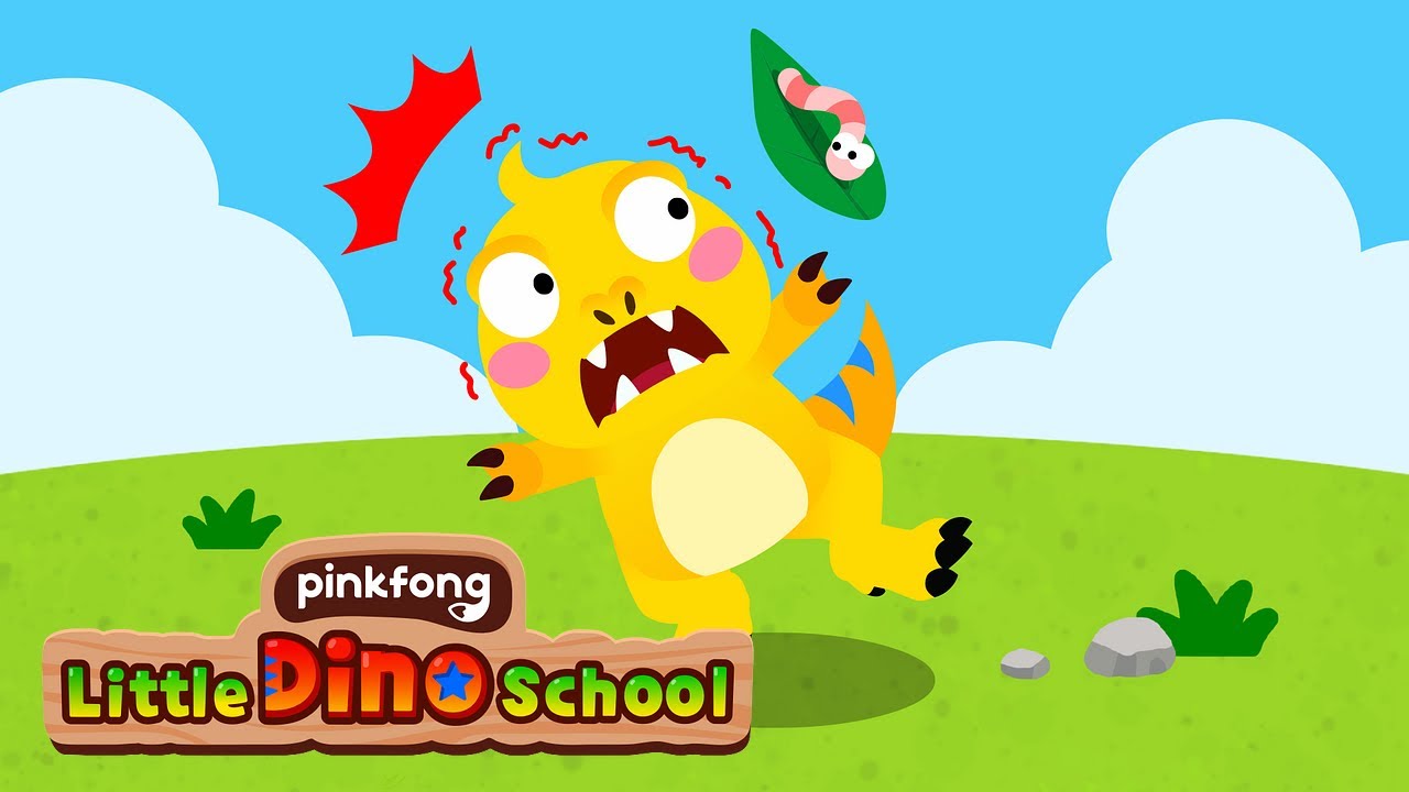 Scared Baby T-Rex | Dinosaur Cartoon | Dinosaur Musical | Pinkfong Little Dino School